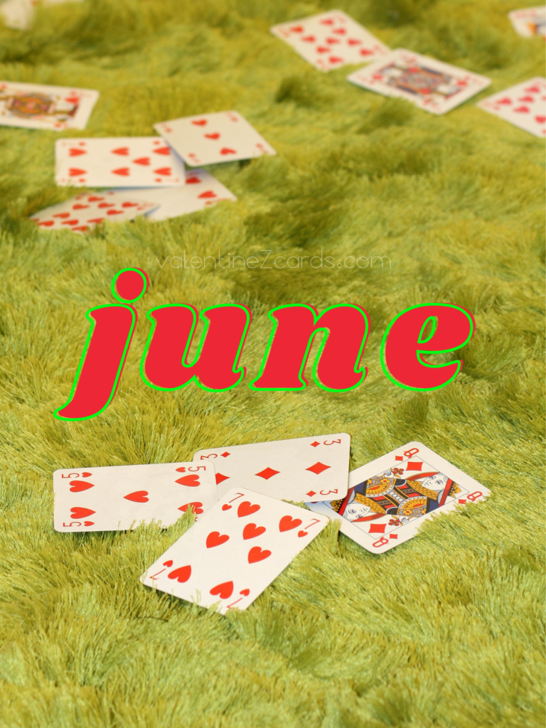 Birth Cards for people born in June