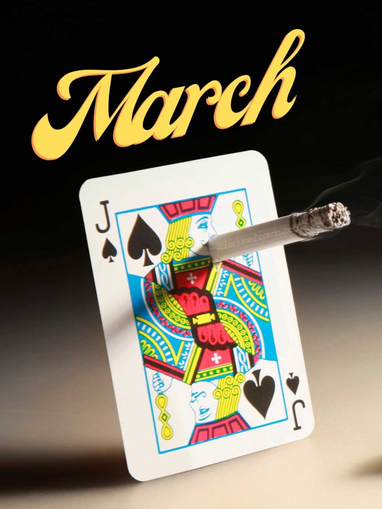 Birth Cards for people born in March