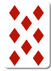 Eight of Diamonds | Cards of Truth Birth Card Spreads