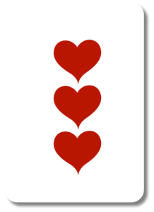 Three of Hearts | Cards of Truth Birth Card Spreads